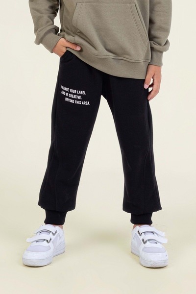 ww waka waka kids store Φούτερ για αγόρια με στάμπα με κείμενο σε μπλε ναυτικ...