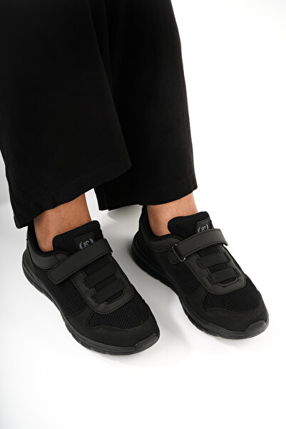 Babetty Ortapedik Kadın Cırtlı Günlük Spor Sneaker Yürüyüş Ayakkabı