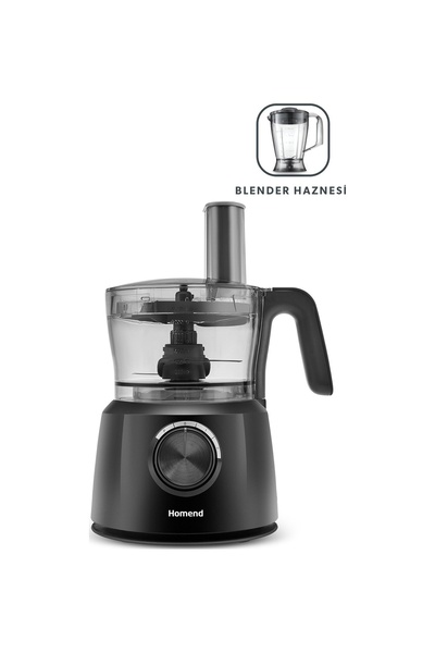 HOMEND Functionall 2845H Blender Hazneli Mutfak Robotu Siyah