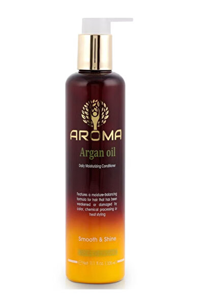 Aroma بلسم مرطب يومي بزيت الأرغان 330 مل