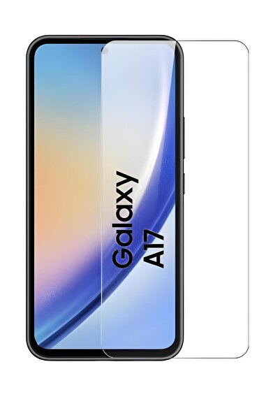 Nezih Case Samsung Galaxy A17 Compatible Maxi Glass Tempered Glass Screen Protector