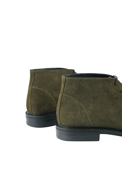 Aintap Hakiki Süet Deri Erkek Bot