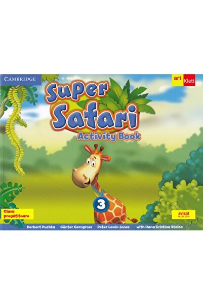 Grupul Editorial Art Super Safari 3, Manual de activități, ART EDITORIAL GROU...