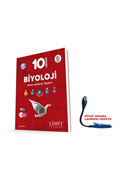 Limit Yayınları 2025-2026 10. Sınıf Biyoloji Konu Anlatım Föyü Güncel Müfreda...