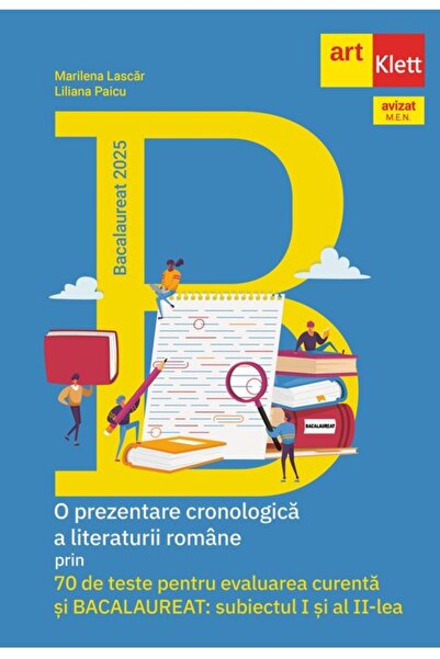 Grupul Editorial Art Bacalaureat 2025, Marilena Lascar, Liliana Paicu, 2024