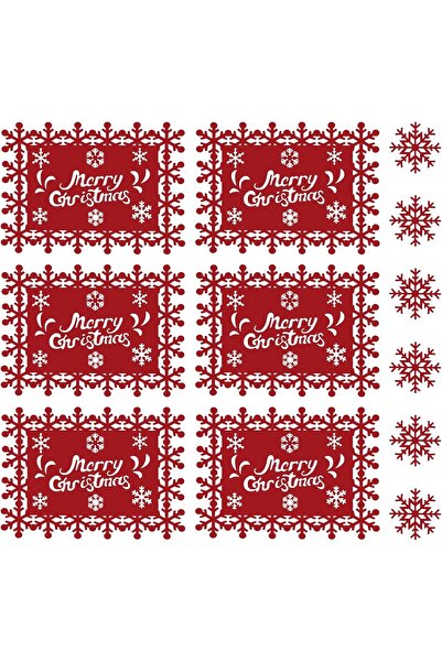 Flippy 12 șervețele de masă, suporturi pentru pahare/tacâmuri, rabatabile, 6 șervețele 25x35 cm, 6 suporturi pentru pahare/tacâmuri 10x10 cm