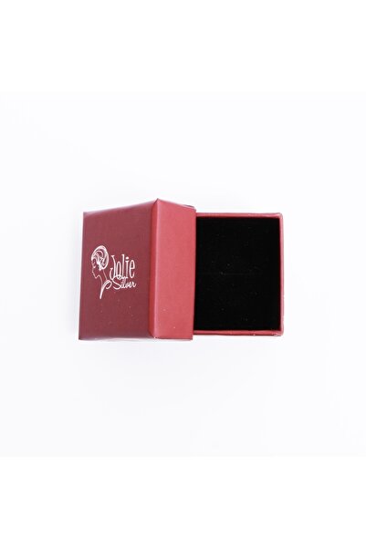 Jolie Silver Inel, Trifoi din Argint 925 cu Email Negru M 58