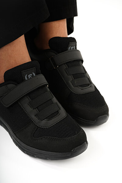 Babetty Ortapedik Kadın Cırtlı Günlük Spor Sneaker Yürüyüş Ayakkabı