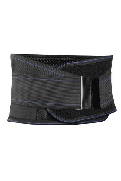 KESNUP Ζώνη οσφυϊκής χώρας με 24 ρυθμιζόμενους μαγνήτες XXL Μαύρο