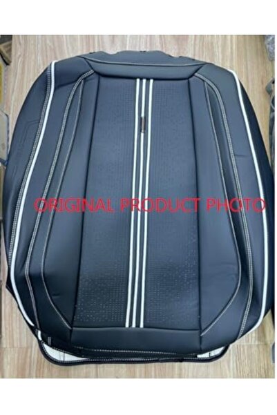 CFT Luxury Quilted Car Seat Covers Full Set – Universal Fit for 5 Seats, Prem...