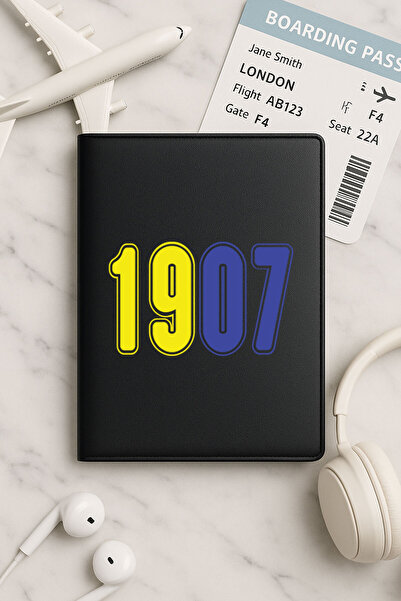 Cekuonline حافظة جواز سفر من الجلد الأسود من Vinlex لجميع جوازات السفر الوطنية 1907