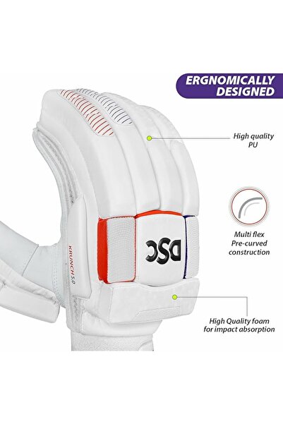 DSC Krunch 7.0 Batting Gloves for Mens, Size-Mens, Right Hand