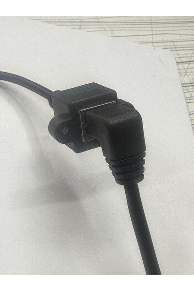 KEEPRO 90 derece rj45 uzatma kablosu 0.5 metre 90 derece internet uzatma kablosu