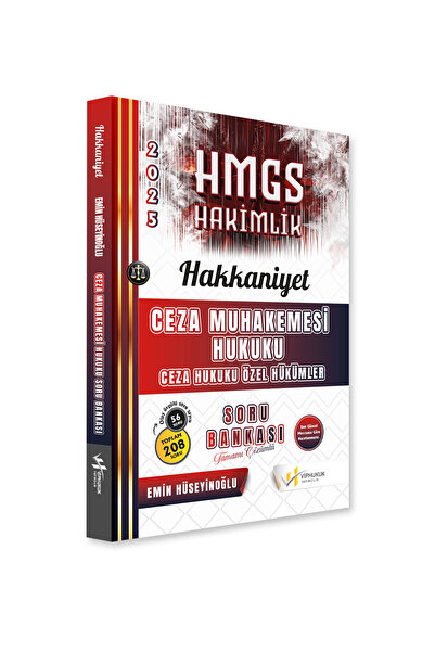 Yetki Yayıncılık HAKKANİYET CEZA MUHAKEMESİ HUKUKU CEZA HUKUKU ÖZEL HÜKÜMLER ...