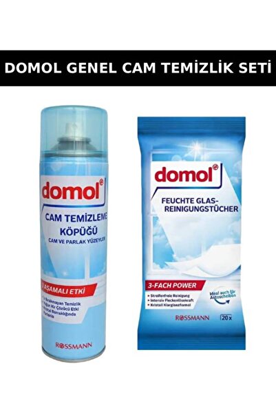 DOMOL Genel Cam Temizlik Seti