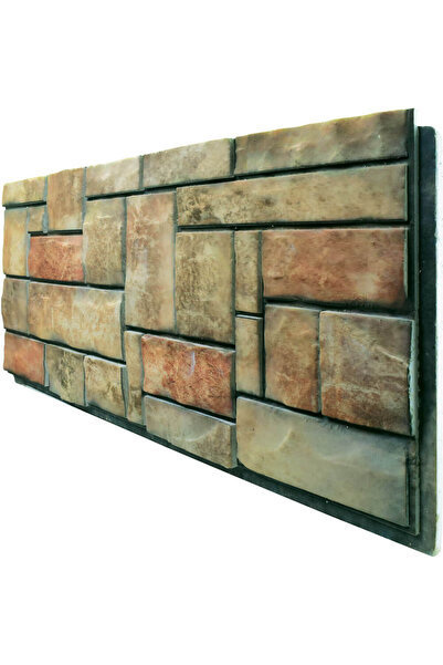 Pandekor 5 Adet (3M2) x Tuğla Strafor DIŞ CEPHE Duvar Paneli (DCS-401)