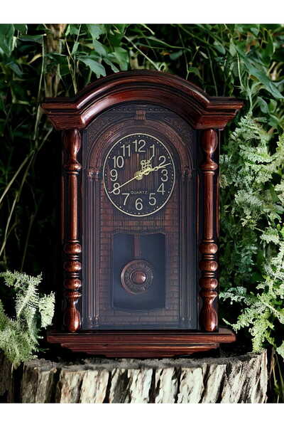 OEM Rustic pendulum wall clock 44 cm