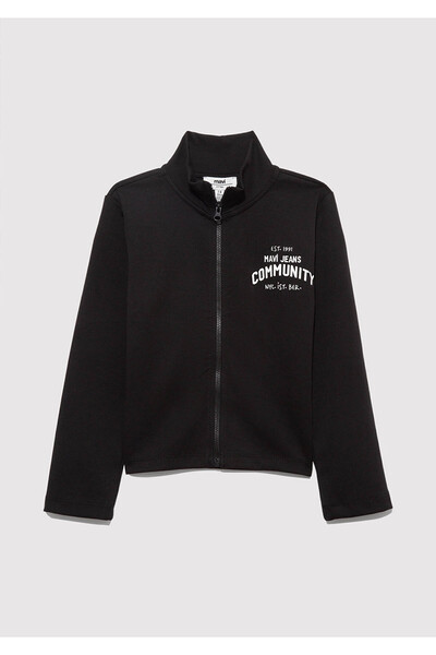 Mavi Sunset Boulevard Black Girl's Sweatshirt M7S10129-900