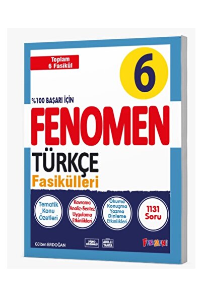 Fenomen Yayıncılık Fenomen Yayınları 6.sınıf Türkçe Fasikül (Güncel Müfredata...