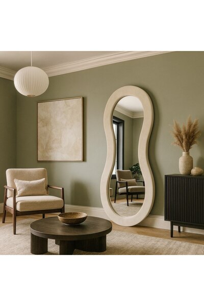 Generic Modern Curve Floor Mirror
