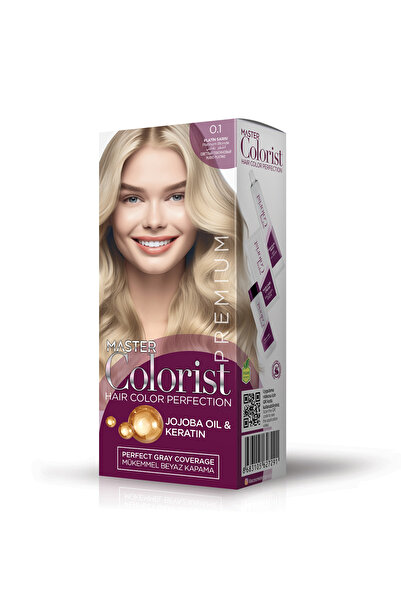 Master colorist Premium Set Boya 0.1 Platin Sarısı