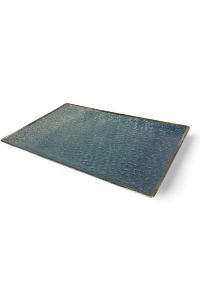 La Mediterranea Rectangular ceramic platter 30x20 cm - perfect for serving dishes