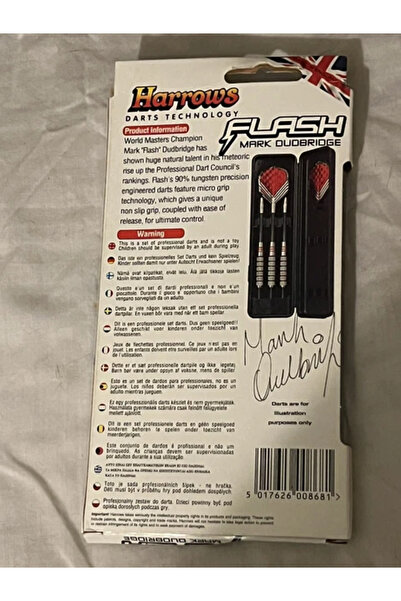 Harrows Mark Dudbridge Darts 23g