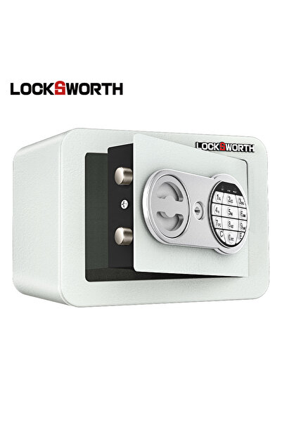 Deli LocksWorth Safe Box #H170*W230*D170 #White
