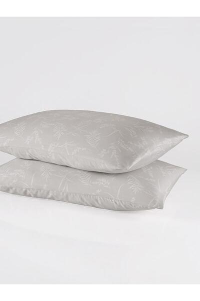 Karna Home Μαξιλαροθήκες 2 τεμαχίων σατέν με κομψή εκτύπωση