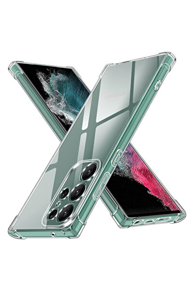 Techsuit Husa Samsung Galaxy S22 Ultra 5G Shockproof Clear Silicone, transpar...