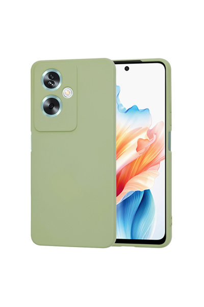 Techsuit Husa silicon Oppo A79 5G SoftFlex, verde