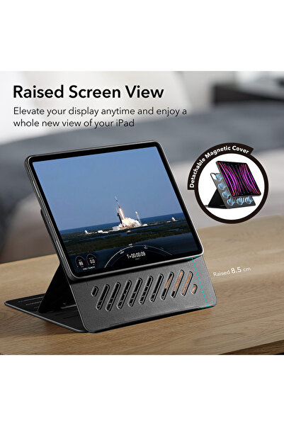 ESR iPad Pro 11 (2024) Shift Magnetic Case, red