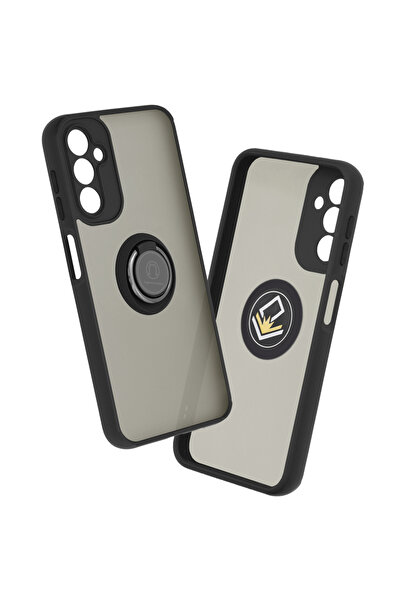 Techsuit Husa Samsung Galaxy A14 5G Glinth cu inel suport stand magnetic, negru