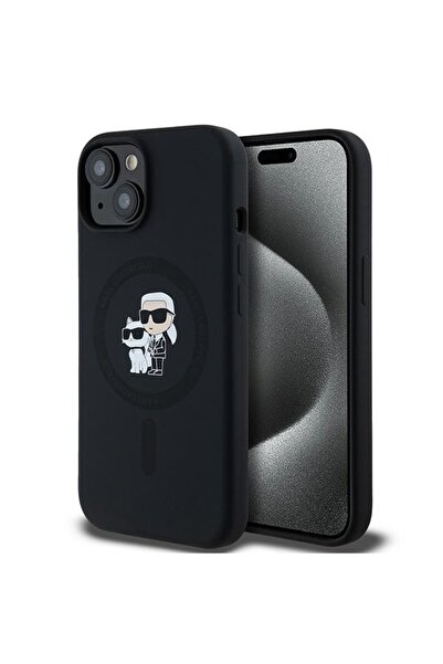 Karl Lagerfeld Husa Karl Lagerfeld iPhone 15 Plus Silicone MagSafe, Karl&Chou...