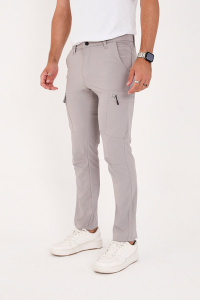 Camp Scoutland Pantaloni tactici pentru bărbați din Lycra, impermeabili, pent...