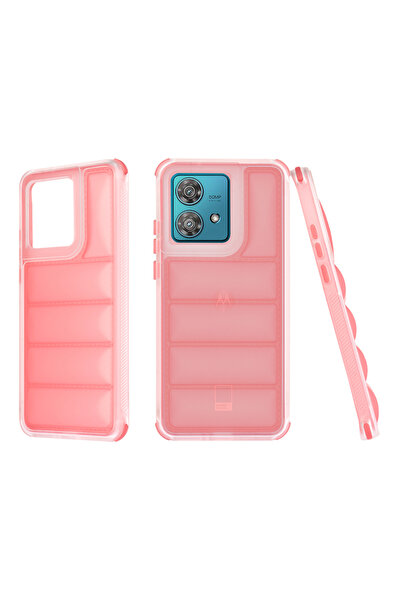 Techsuit Husa Motorola Edge 40 Neo Wave Shield, rosu