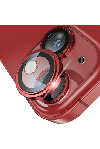 Lito Folie sticla iPhone 14 Camera Protector S+, rosu