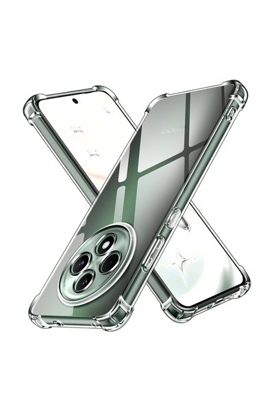 Techsuit Husa Oppo Reno12 F 5G Shockproof Clear Silicone, transparenta