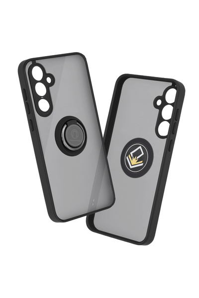 Techsuit Husa Samsung Galaxy A35 5G Glinth cu inel suport stand magnetic, negru