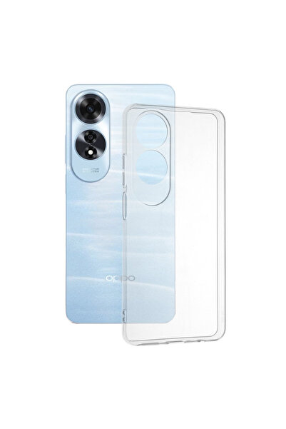 Techsuit Husa Oppo A60 4G прозрачен силикон, прозрачен