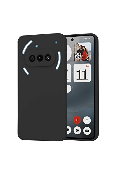 Techsuit Husa silicon Nothing Phone (3a) SoftFlex, negru