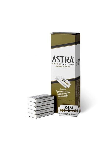Astra Rezerve de lame de ras Superior Platinum - set de 100 de bucăți