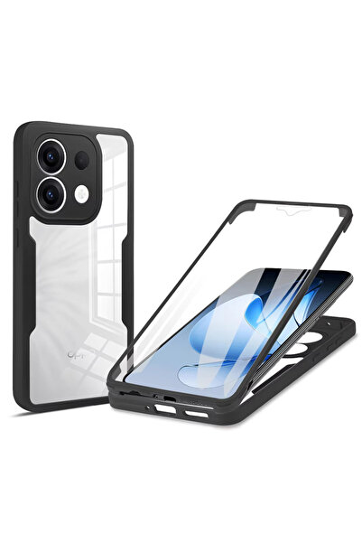 Techsuit Husa 360° Oppo Reno13 ColorVerse, negru