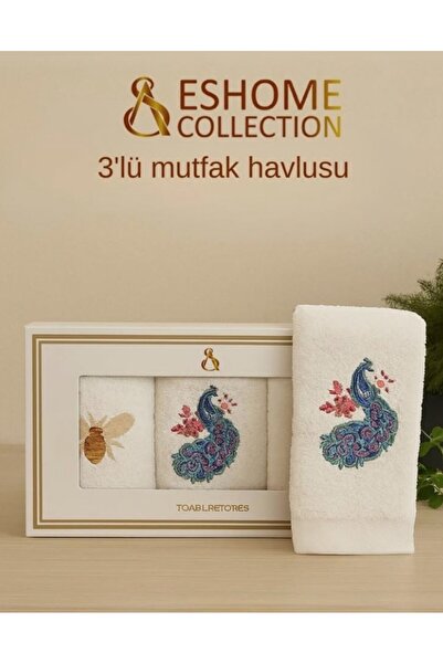 es home collection MUTFAK HAVLUSU 3 LÜ SET