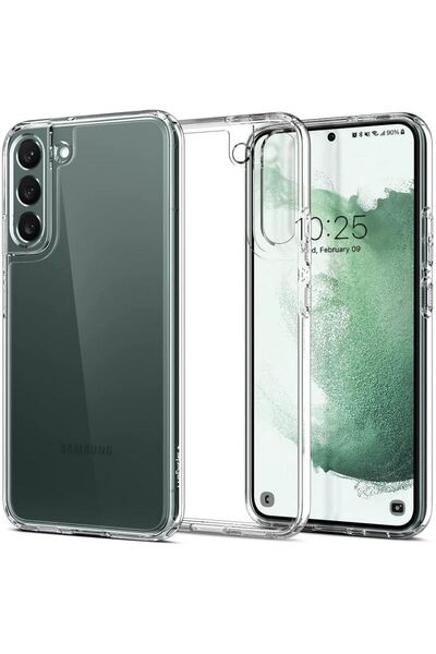 Spigen Husa transparenta Samsung Galaxy S22 5G Ultra Hybrid, clear