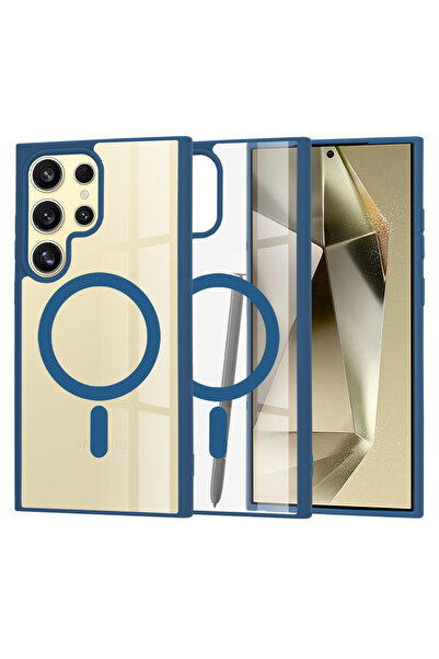 Techsuit Husa Samsung Galaxy S24 Ultra MagSafe Pro, albastru