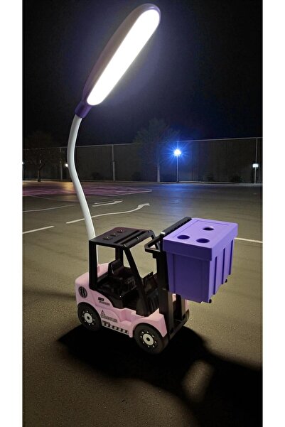 FAMEMUS ACCESSORY Forklift Şeklinde Masa Üzeri Çok Şık tekerlek hareket etmez...