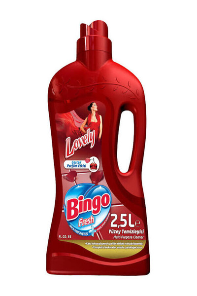 Bingo Fresh Yüzey Temziliyici 2,5 lt lovely
