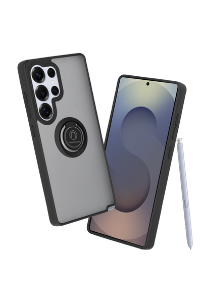 Techsuit Husa Samsung Galaxy S25 Ultra Glinth cu inel suport stand magnetic, ...