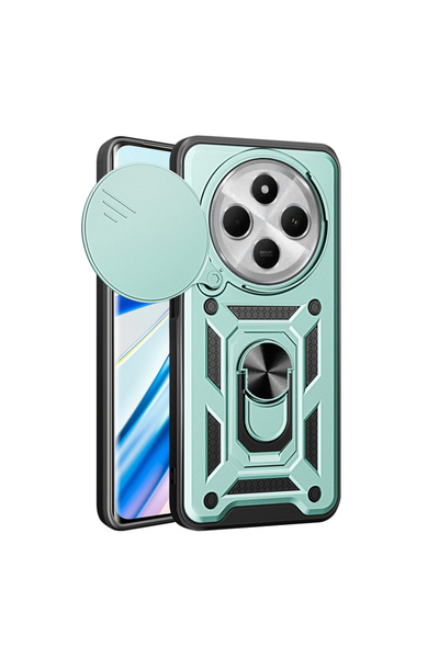 Techsuit Θήκη προστασίας κάμερας Xiaomi Redmi 14C CamShield Series, πράσινη